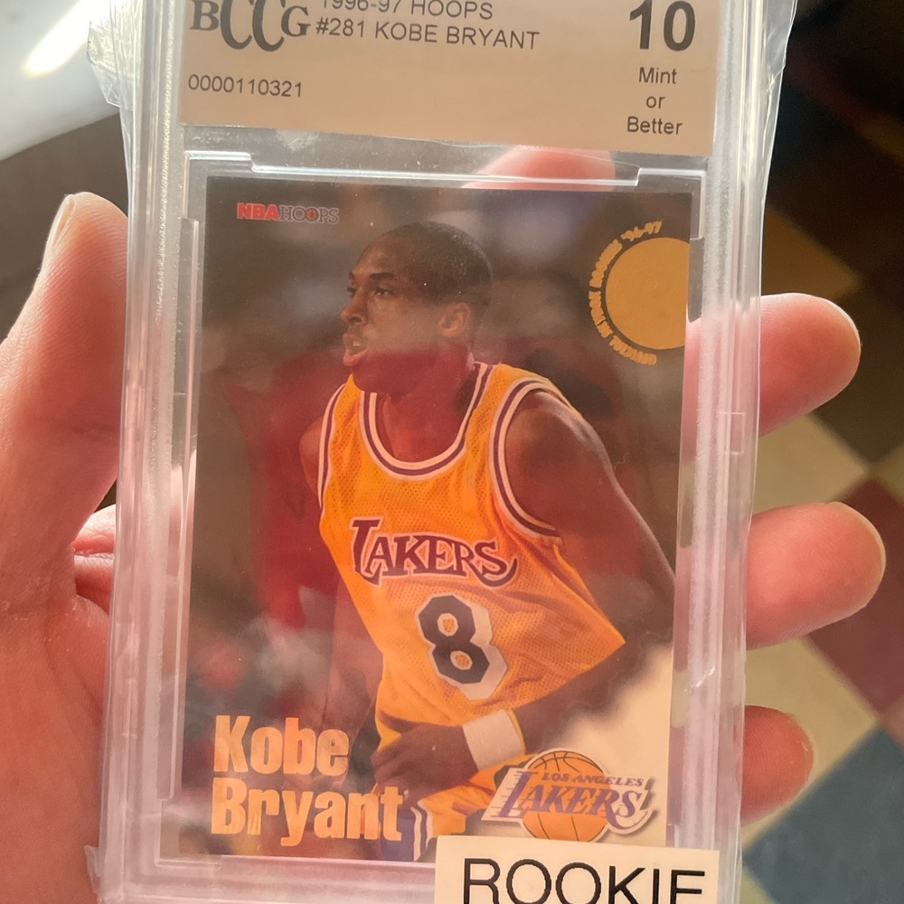 Kobe Bryant Rookie Card - Los Angeles Lakers